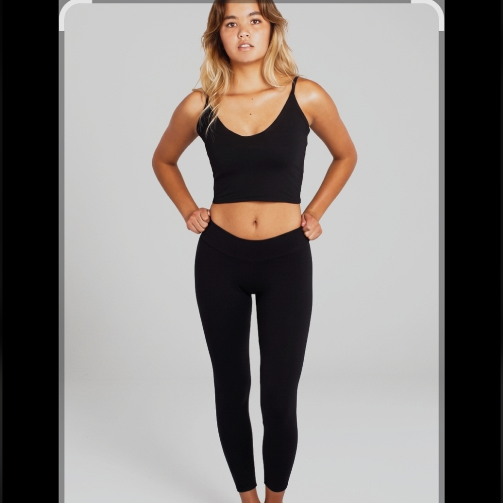 Pura Kai Black Leggings, small. Lot Of 2